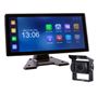 Obrázek z Set monitor 10,36" 4x 4PIN s Apple CarPlay, Android auto, Bluetooth, DVR, + kamera + 15m kabel 