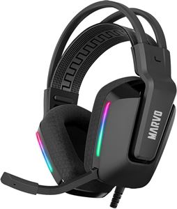 Obrázek z Marvo H8619 BK sluchátka s mikrofonem 