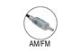 Obrázek z AM/FM vnitrni antena na sklo 