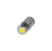 Obrázek LED BAU15s bílá, 12V, 1LED/COB, celosklo