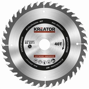 Obrázek z Kreator KRT020407 Pilový kotouč na dřevo 