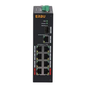 Obrázek z ERBU E-EFS-0901-90-96 8portový PoE switch 