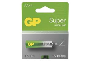 Obrázek z GP Super LR6 (AA) alkalicka baterie 1,5V 