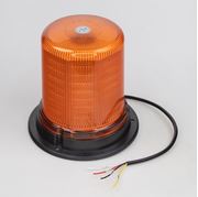 Obrázek LED maják 12-24V 128LED oranžový, pevná montáž, 154x149mm