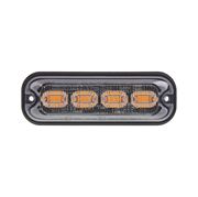 Obrázek PREDATOR 4x4W LED, 12-24V, oranžový, ECE R65