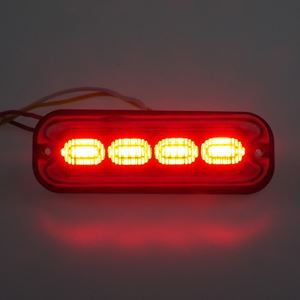 Obrázek z PREDATOR 4x4W LED, 12-24V, červený, ECE R10 