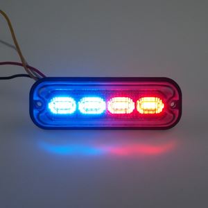 Obrázek z PREDATOR 4x4W LED, 12-24V, červeno-modrý, ECE R10 