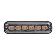 Obrázek PREDATOR 6x4W LED, 12-24V, oranžový, ECE R65