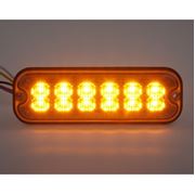 Obrázek PREDATOR 12x4W LED, 12-24V, oranžový, ECE R65