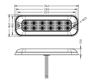 Obrázek z PREDATOR 12x4W LED, 12-24V, oranžový, ECE R65 