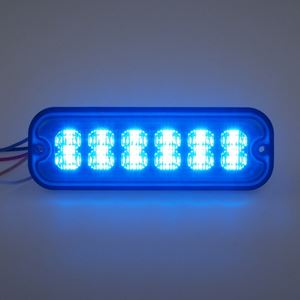 Obrázek z PREDATOR 12x4W LED, 12-24V, modrý, ECE R10 