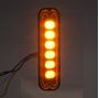 Obrázek z PREDATOR 6x4W LED vertikální, 12-24V, oranžový, ECE R65 