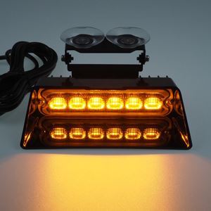 Obrázek z PREDATOR LED vnitřní, 6x LED 4W, 12/24V, oranžový, ECE R65 