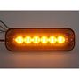 Obrázek z Zadní červené obrysové LED světlo s výstražným oranžovým světlem, 12-24V, ECE R65 