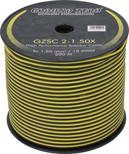 Obrázek z Ground Zero GZSC 2-1.50 transparentní repro kabel 2x1,5mm2 