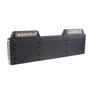Obrázek z 4x PREDATOR 6x4W LED pod SPZ, 12-24V, oranžový, ECE R65 