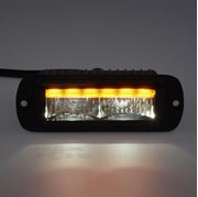 Obrázek LED světlo obdélníkové s oranžovým výstražným světlem, ECE R10, R65