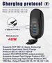 Obrázek z USB QC3.0 + USB-C zásuvka 12/24V, montáž na povrch 