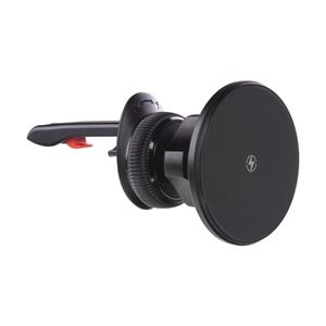 Obrázek z Magnetický držák s Qi dobíjením do mřížky ventilace (MagSafe compatible) 