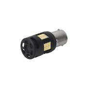 Obrázek LED BA15S bílá, 12V, 30LED 3020SMD