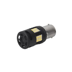 Obrázek z LED BA15S bílá, 12V, 30LED 3020SMD 