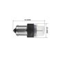 Obrázek z LED BA15S bílá, 12V, 16LED 2835SMD 