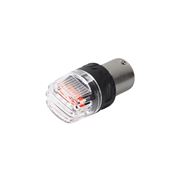 Obrázek LED BA15S červená, 12V, 16LED 2835SMD