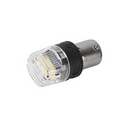 Obrázek LED BAU15S bílá, 12V, 16LED 2835SMD