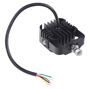 Obrázek z PREDATOR 4x3W LED, 12-24V, oranžový, ECE R65 na U držáku 