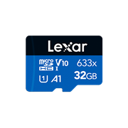 Obrázek Lexar High-Performance 633x microSDHC 32 GB
