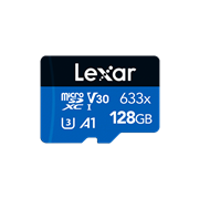 Obrázek Lexar High-Performance 633x microSDXC 128 GB