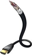 Obrázek InAkustik 1012807 HDMI kabel s ethernet