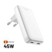Obrázek Fixed nabíječka 45W FIXCG45S-2C-WH