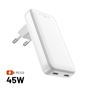 Obrázek z Fixed nabíječka 45W FIXCG45S-2C-WH 