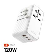 Obrázek Fixed Cestovní adaptér FIXCT120-3C1A-WH