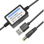 Obrázek z Měnič napětí USB 5V/12V, 1A 5,5mm DC  