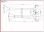 Obrázek z Dual-fanfára 465/410mm, nerezová, 12V, elektromagnetická 