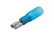 Obrázek Poloizolovany konektor 4,8mm se smrst. trubici