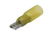 Obrázek Poloizolovany konektor 4,8mm se smrst. trubici