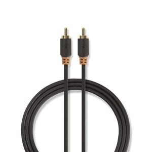 Obrázek z Propojovací kabel 1xRCA - 1xRCA 2m 