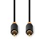 Obrázek z Propojovací kabel 1xRCA - 1xRCA 2m 