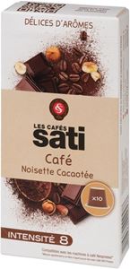 Obrázek z Sati Cacao Hazelnut x10 caps (Nespresso) 
