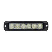 Obrázek PROFI výstražné LED světlo vnější, bílé, 12-24V, ECE R10
