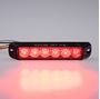 Obrázek z PROFI výstražné LED světlo vnější, červené, 12-24V, ECE R65 