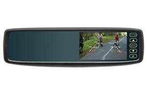 Obrázek z BK-043 monitor v univerzalnim zrcatku 