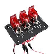 Obrázek Panel s 3x spínačem 12/24V