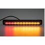 Obrázek z LED sdružená lampa zadní s výstražným oranžovým světlem, 12-24V, ECE R65 