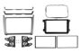 Obrázek z Adapter 9" autoradia VW Polo (14-17) - stribrna 