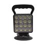 Obrázek z LED světlo hranaté, bílé, 16x3W, magnet, ECE R10 
