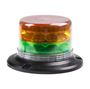 Obrázek z LED maják, 12-24V, 24xLED zelený/oranžový, magnet 